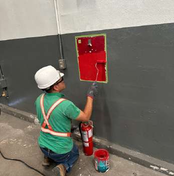 Aplicación de Pintura